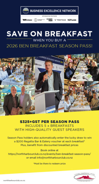 Season pass for BEN Breakfasts 2026