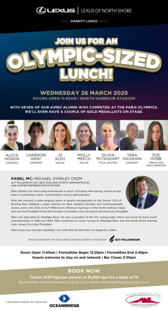 Lexus Lunch with Olympic Golf Medalists Alicia Hoskin & Tara Vaughan, and other 2024 Paris Olympians including Zoe Hobbs