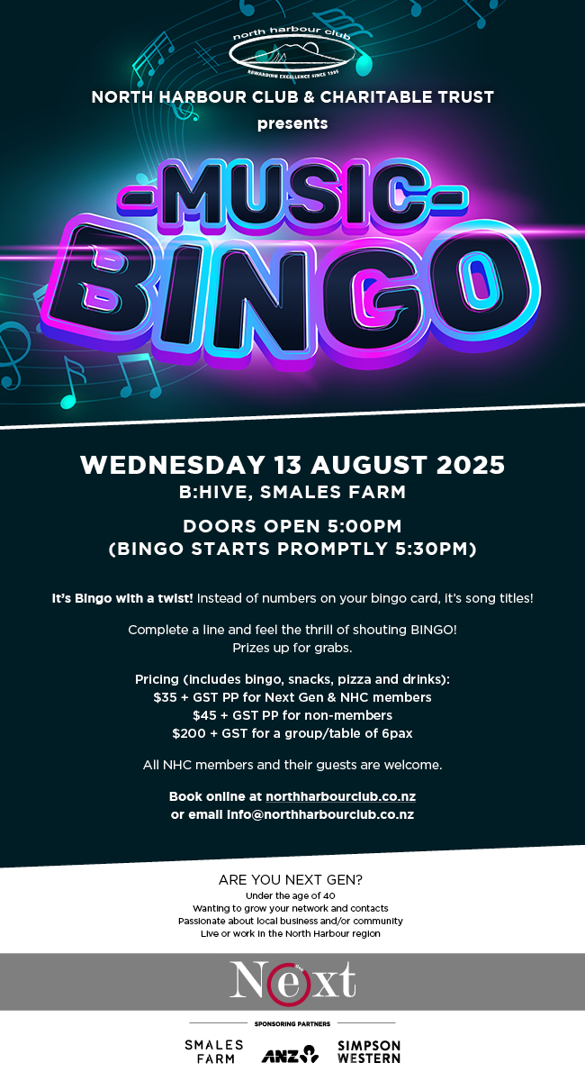 Music Bingo Invite