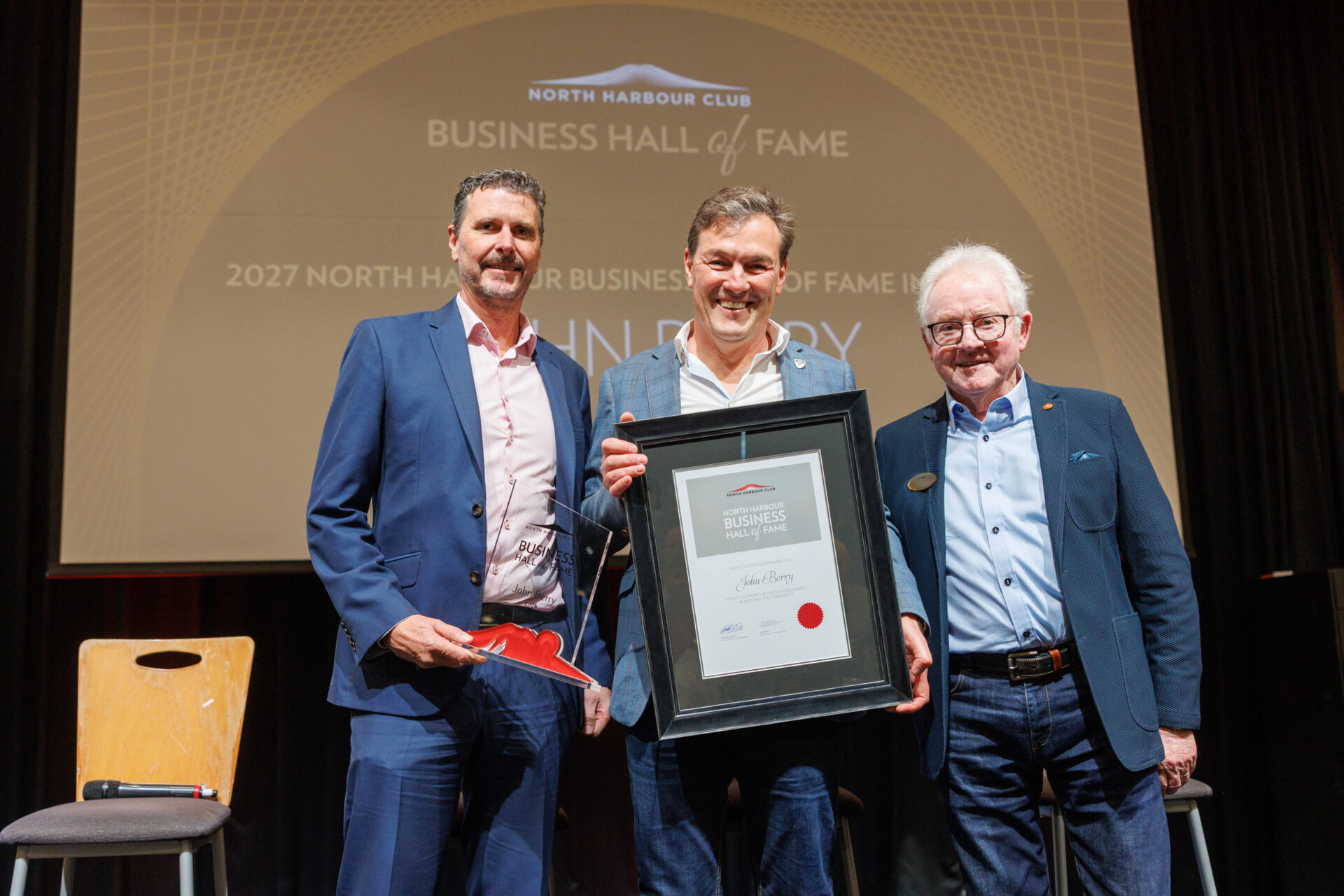 John Berry inducted into the Business Hall of Fame 2026