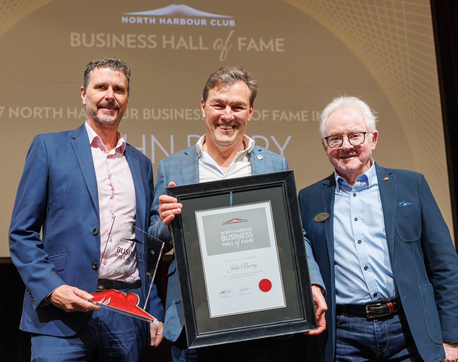 John Berry inducted into the Business Hall of Fame 2026