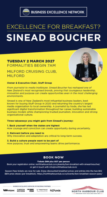 BEN Breakfast with Sinead Boucher March 2027