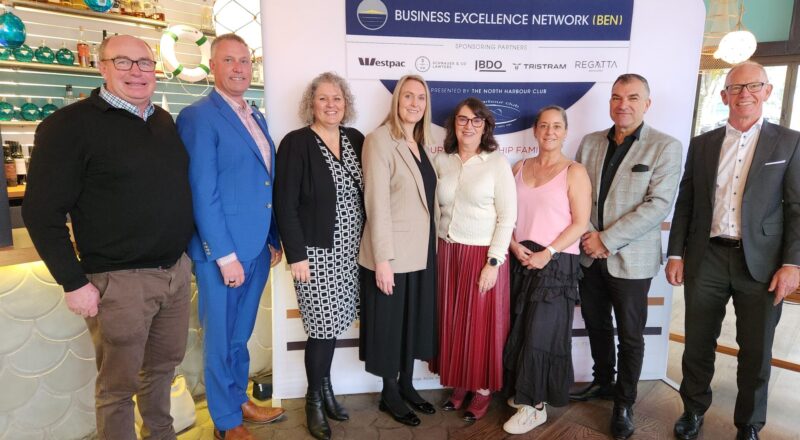 North Harbour Club's BEN Breakfast with Naomi Ballantyne - Sponsors and attendees
