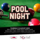 NHC Social Circle presents Pool Night 13 August